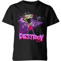 Invader Zim I'll DESTROY You Kids' T-Shirt - Black - 3-4 Years
Invader Zim I'll DESTROY You Kids' T-Shirt - Black - 3-4 Years