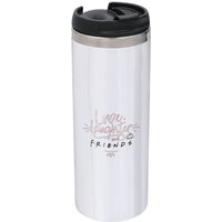 Friends Love, Laughter & Friends Stainless Steel Thermo Travel Mug - Metallic Finish
Friends Love, Laughter & Friends Stainless Steel Thermo Travel Mug - Metallic Finish