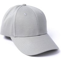 Milliner 6 Panel Cotton Baseball Cap Sleet Grey Mr Flat Embroidered
Milliner 6 Panel Cotton Baseball Cap Sleet Grey Mr Flat Embroidered