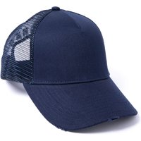 Milliner Plain Distressed Cotton Trucker Navy, Blue
Milliner Plain Distressed Cotton Trucker Navy, Blue