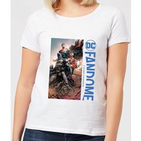 DC Fandome Batman, Wonderwoman, Superman Women's T-Shirt - White - L
DC Fandome Batman, Wonderwoman, Superman Women's T-Shirt - White - L