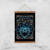 Dungeons & Dragons Monster Manual Giclee Art Print - A3 - Wooden Hanger
Dungeons & Dragons Monster Manual Giclee Art Print - A3 - Wooden Hanger