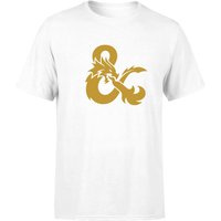 Dungeons & Dragons Ampersand Gold Men's T-Shirt - White - L
Dungeons & Dragons Ampersand Gold Men's T-Shirt - White - L