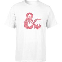 Dungeons & Dragons Ampersand Pink Men's T-Shirt - White - XXL
Dungeons & Dragons Ampersand Pink Men's T-Shirt - White - XXL
