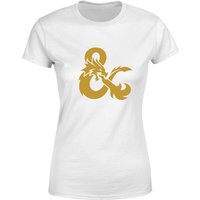 Dungeons & Dragons Ampersand Gold Women's T-Shirt - White - XS
Dungeons & Dragons Ampersand Gold Women's T-Shirt - White - XS