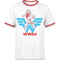 Wonder Woman Barbara Unisex Ringer T-shirt - White / Red - XXL
Wonder Woman Barbara Unisex Ringer T-shirt - White / Red - XXL
