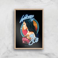 Wonder Woman Retro Giclee Art Print - A2 - Wooden Frame, Multi
Wonder Woman Retro Giclee Art Print - A2 - Wooden Frame, Multi
