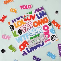 Gift Republic Txt Speak Magnets
Gift Republic Txt Speak Magnets