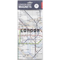 Kikkerland London Map Magnets
Kikkerland London Map Magnets