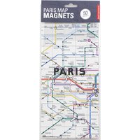Kikkerland Paris Map Magnets
Kikkerland Paris Map Magnets