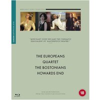 Merchant Ivory Boxset (Quartet / Howard's End / The Bostonians / The Europeans)
Merchant Ivory Boxset (Quartet / Howard's End / The Bostonians / The Europeans)
