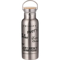 Friends Quotes Portable Insulated Water Bottle - Steel
Friends Quotes Portable Insulated Water Bottle - Steel