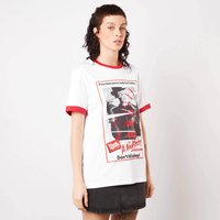 A Nightmare On Elm Street Don't Fall Asleep Unisex Ringer T-Shirt - White / Red - M
A Nightmare On Elm Street Don't Fall Asleep Unisex Ringer T-Shirt - White / Red - M