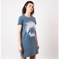 The Thing Man Is The Warmest Place To Hide Women's T-Shirt Dress - Navy Acid Wash - XXL, Blue
The Thing Man Is The Warmest Place To Hide Women's T-Shirt Dress - Navy Acid Wash - XXL, Blue