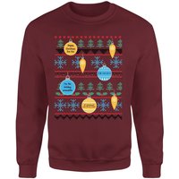 Friends Baubles Sweatshirt - Burgundy - XL
Friends Baubles Sweatshirt - Burgundy - XL
