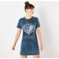 Lord Of The Rings Arwen Lady Of Rivendell Women's T-Shirt Dress - Navy Acid Wash - XXL
Lord Of The Rings Arwen Lady Of Rivendell Women's T-Shirt Dress - Navy Acid Wash - XXL