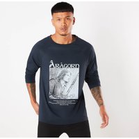 Lord Of The Rings Aragorn Son Of Arathorn Unisex Long Sleeve T-Shirt - Navy - L
Lord Of The Rings Aragorn Son Of Arathorn Unisex Long Sleeve T-Shirt - Navy - L