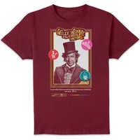 Willy Wonka & The Chocolate Factory Retro Cover Unisex T-Shirt - Burgundy - L
Willy Wonka & The Chocolate Factory Retro Cover Unisex T-Shirt - Burgundy - L