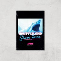 Jaws Amity Island Shark Tours Giclee Art Print - A4 - Print Only, Multi
Jaws Amity Island Shark Tours Giclee Art Print - A4 - Print Only, Multi