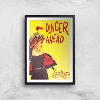 Grease Danger Road Giclee Art Print - A4 - Black Frame, Multi
Grease Danger Road Giclee Art Print - A4 - Black Frame, Multi