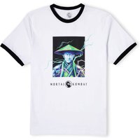 Mortal Kombat Raiden Unisex Ringer T-Shirt - White/Black - L
Mortal Kombat Raiden Unisex Ringer T-Shirt - White/Black - L
