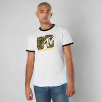 MTV Waves Unisex Ringer T-Shirt - White/Black - XXL
MTV Waves Unisex Ringer T-Shirt - White/Black - XXL