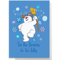 Tis The Season To Be Jolly Greetings Card - Large Card
Tis The Season To Be Jolly Greetings Card - Large Card