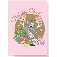 Tom And Jerry Holiday Cheers Greetings Card - Standard Card
Tom And Jerry Holiday Cheers Greetings Card - Standard Card