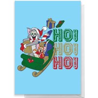 Tom And Jerry Sleigh Ho! Ho! Ho! Greetings Card - Giant Card
Tom And Jerry Sleigh Ho! Ho! Ho! Greetings Card - Giant Card