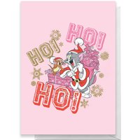 Tom And Jerry Ho! Ho! Ho! Greetings Card - Giant Card
Tom And Jerry Ho! Ho! Ho! Greetings Card - Giant Card