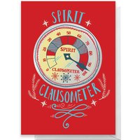 Elf Spirit Clausometer Greetings Card - Giant Card
Elf Spirit Clausometer Greetings Card - Giant Card