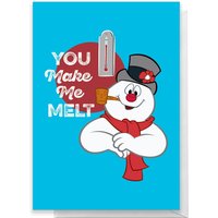 You Make Me Melt Greetings Card - Large Card
You Make Me Melt Greetings Card - Large Card