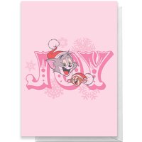 Tom And Jerry Joy Greetings Card - Large Card
Tom And Jerry Joy Greetings Card - Large Card