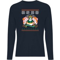 Christmas Cheer Unisex Long Sleeve T-Shirt - Navy - XL, Blue
Christmas Cheer Unisex Long Sleeve T-Shirt - Navy - XL, Blue