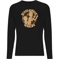 Rick and Morty Peace Among Worlds Unisex Long Sleeve T-Shirt - Black - S
Rick and Morty Peace Among Worlds Unisex Long Sleeve T-Shirt - Black - S
