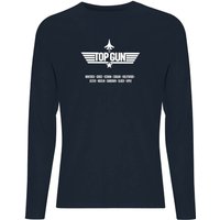 Top Gun Codenames Unisex Long Sleeve T-Shirt - Navy - L, Blue
Top Gun Codenames Unisex Long Sleeve T-Shirt - Navy - L, Blue