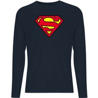 DC Official Superman Shield Unisex Long Sleeve T-Shirt - Navy - L, Blue
DC Official Superman Shield Unisex Long Sleeve T-Shirt - Navy - L, Blue