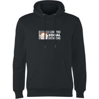 South Park Cartman I Love You Social Distancing Unisex Hoodie - Black - XL
South Park Cartman I Love You Social Distancing Unisex Hoodie - Black - XL