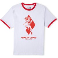 Batman Villains Harley Quinn Unisex Ringer T-Shirt - White / Red - S
Batman Villains Harley Quinn Unisex Ringer T-Shirt - White / Red - S