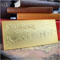 DUST! Lord of the Rings Fellowship of the Ring Plaque Replica - Zavvi Exclusive
DUST! Lord of the Rings Fellowship of the Ring Plaque Replica - Zavvi Exclusive