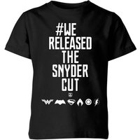 Justice League We Released The Snyder Cut Kids' T-Shirt - Black - 9-10 Years
Justice League We Released The Snyder Cut Kids' T-Shirt - Black - 9-10 Years