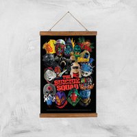 Suicide Squad Poster Giclee Art Print - A3 - Wooden Hanger, Multi
Suicide Squad Poster Giclee Art Print - A3 - Wooden Hanger, Multi