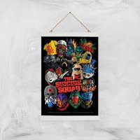 Suicide Squad Poster Giclee Art Print - A3 - White Hanger, Multi
Suicide Squad Poster Giclee Art Print - A3 - White Hanger, Multi