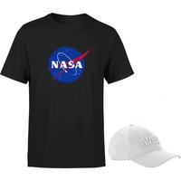 NASA Grey Cap & Nasa T-Shirt Bundle - Men's - XXL
NASA Grey Cap & Nasa T-Shirt Bundle - Men's - XXL