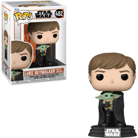 Star Wars The Mandalorian Luke Skywalker with The Child Funko Pop! Vinyl
Star Wars The Mandalorian Luke Skywalker with The Child Funko Pop! Vinyl