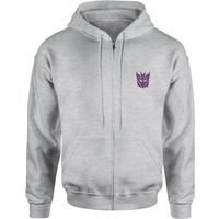 Transformers Decepticon Embroidered Unisex Zipped Hoodie - Grey - M
Transformers Decepticon Embroidered Unisex Zipped Hoodie - Grey - M