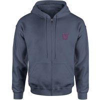 Transformers Decepticon Embroidered Unisex Zipped Hoodie - Navy - XL
Transformers Decepticon Embroidered Unisex Zipped Hoodie - Navy - XL