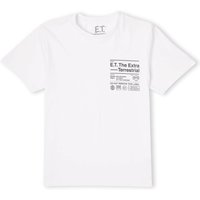 E.T. the Extra-Terrestrial Unisex T-Shirt - White - L
E.T. the Extra-Terrestrial Unisex T-Shirt - White - L