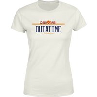 Back to the Future Outatime Plate Women's T-Shirt - Cream - M
Back to the Future Outatime Plate Women's T-Shirt - Cream - M