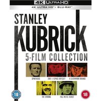 Stanley Kubrick: 4K Ultra HD 5-film Collection (Includes Blu-ray)
Stanley Kubrick: 4K Ultra HD 5-film Collection (Includes Blu-ray)